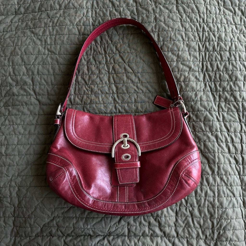 🌺🩷 Coach SoHo Vintage Hobo Bag 🤎🌆