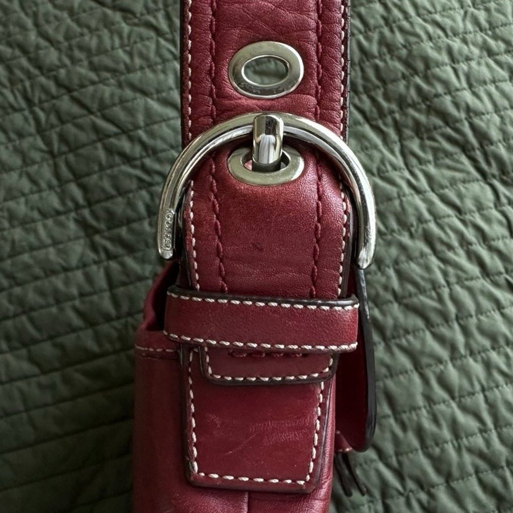 🌺🩷 Coach SoHo Vintage Hobo Bag 🤎🌆