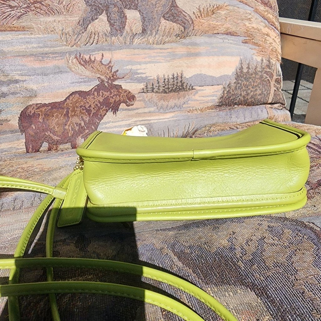 🌺🩷 Vintage coach Dinky Reissue Limited Edition( brat green) 🤎🌆