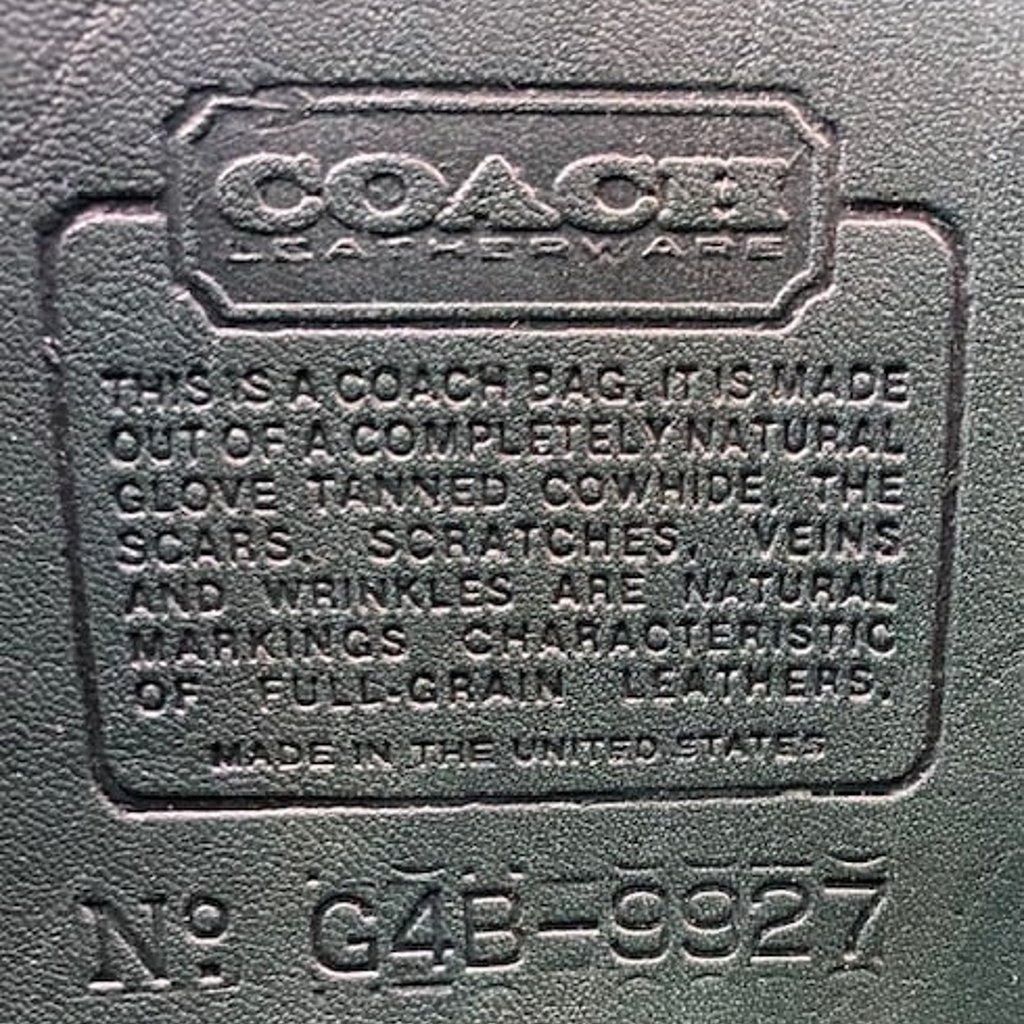 🌺🩷 Vintage Coach Willis in 'Bottle Green' (1994) **MINT** 🤎🌆