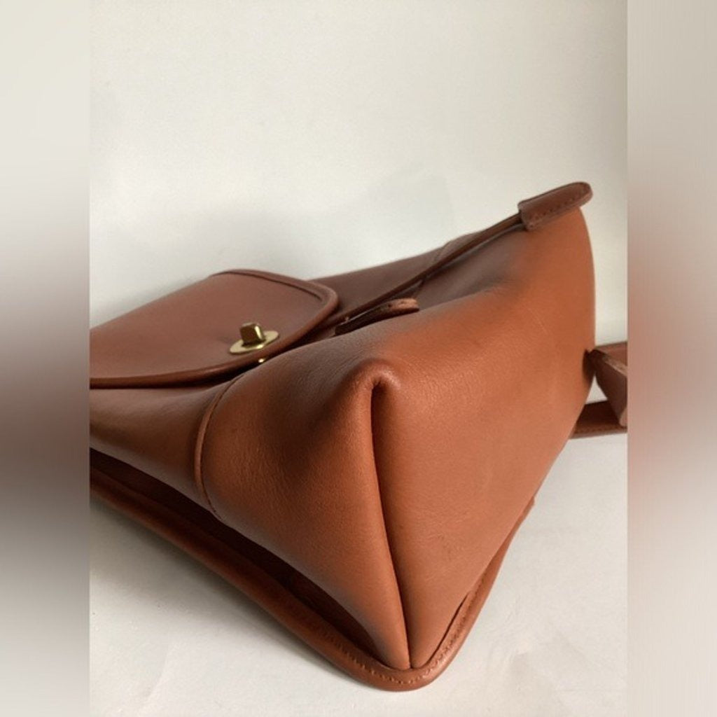 🌺🩷 VINTAGE COACH 9960 DAYPACK BACKPACK--BROWN 🤎🌆