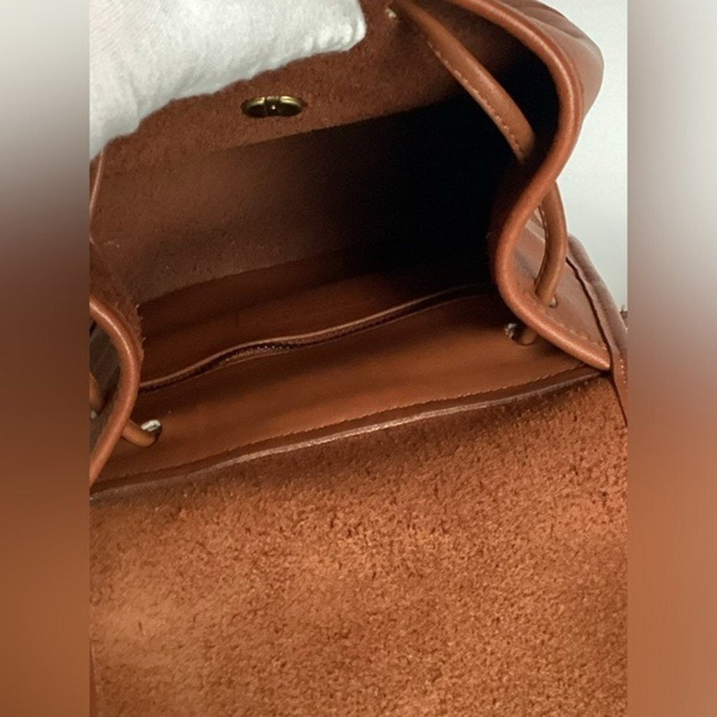 🌺🩷 VINTAGE COACH 9960 DAYPACK BACKPACK--BROWN 🤎🌆