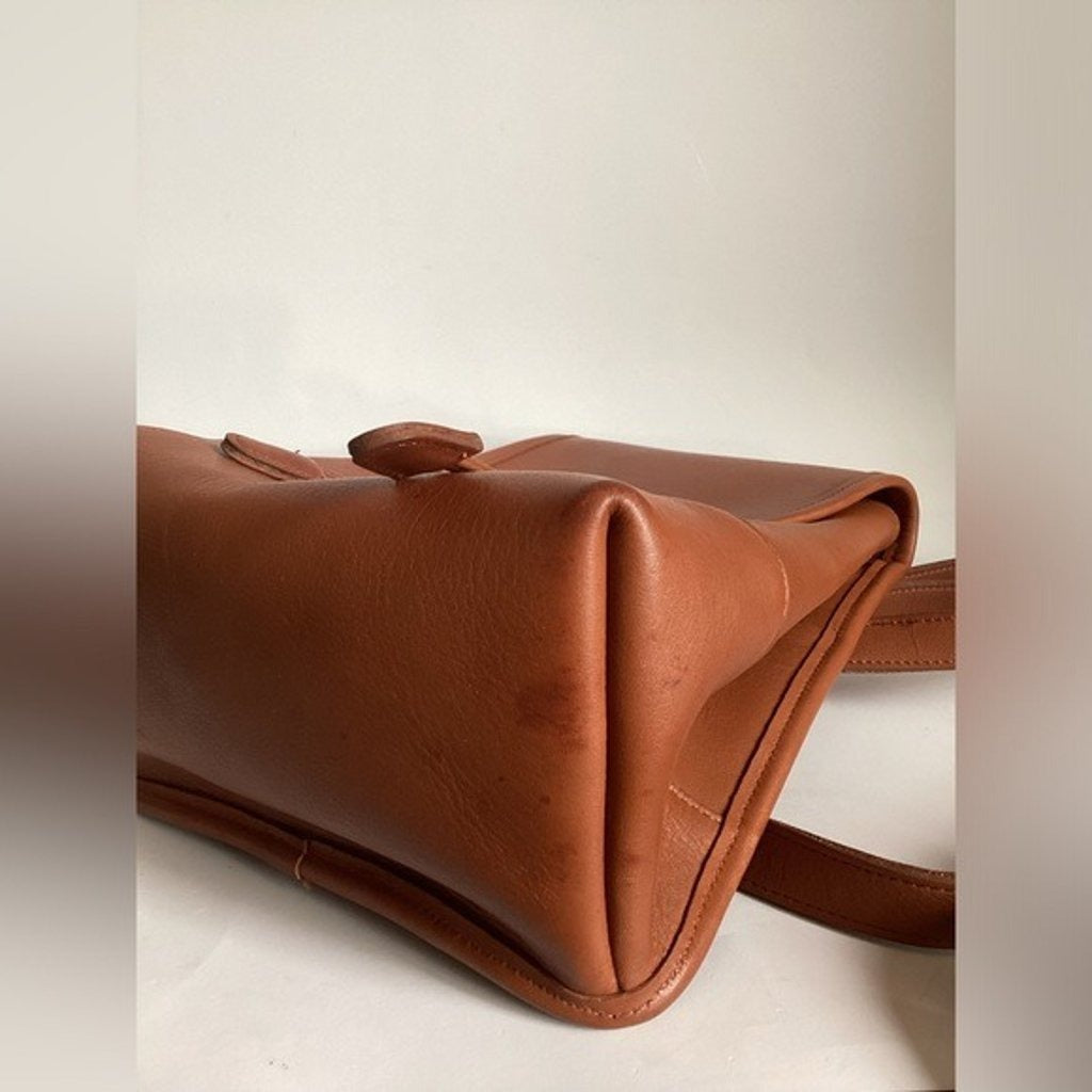 🌺🩷 VINTAGE COACH 9960 DAYPACK BACKPACK--BROWN 🤎🌆