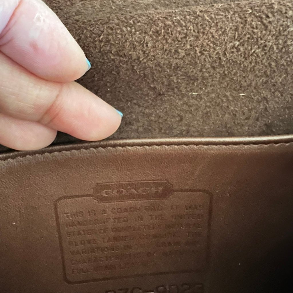 🌺🩷 Vintage Coach mini Willis bag 🤎🌆