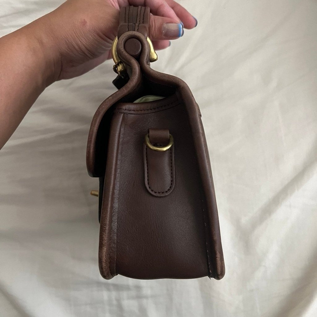 🌺🩷 Vintage Coach mini Willis bag 🤎🌆