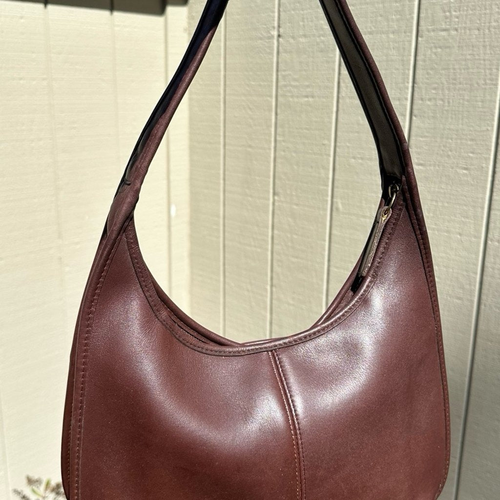 🌺🩷 Vintage Coach Ergo Bag 9033 mahogany 🤎🌆