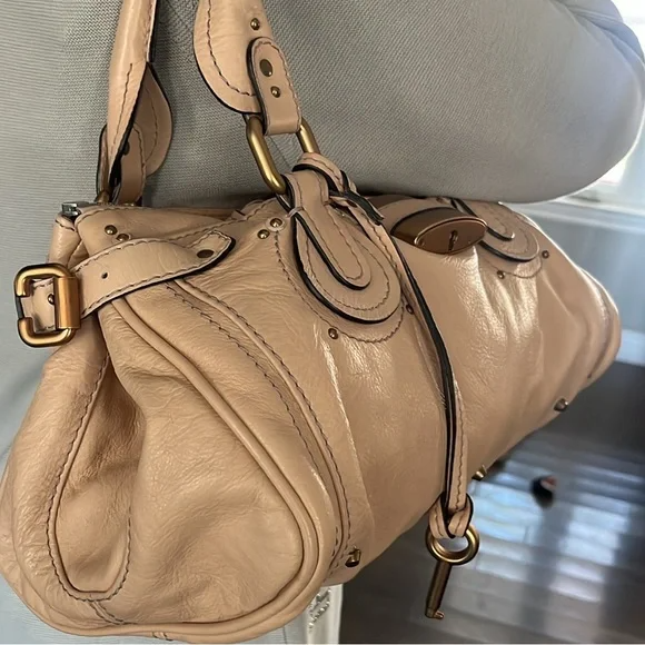 🌺🩷 Authentic Chloe Paddington Medium✨🔥 🤎🌆