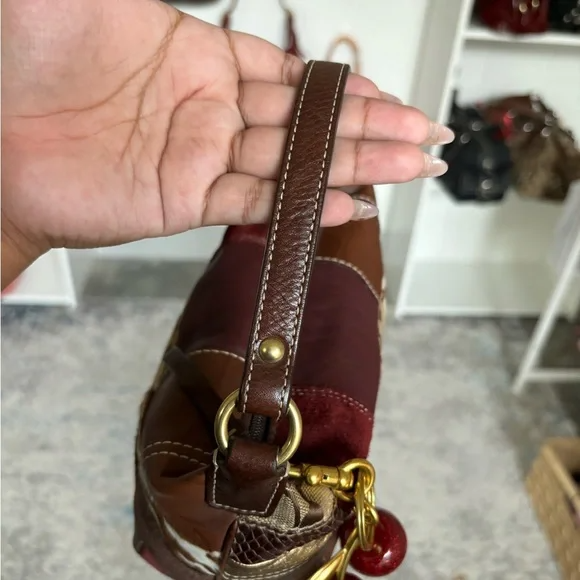 🌺🩷 Y2K Coach Mini Patchwork Bag🌲🍀 🤎🌆