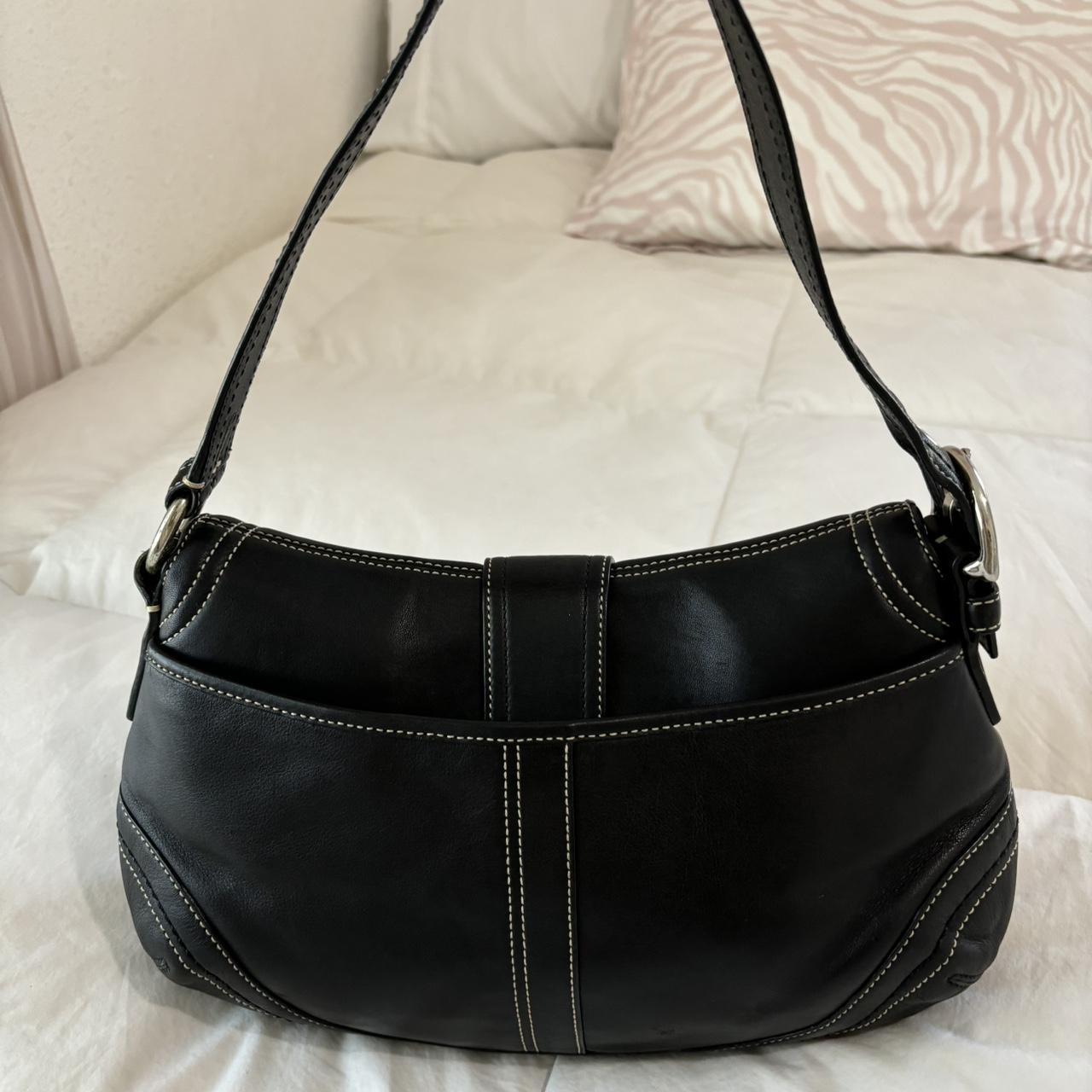 🌺🩷 Coach Soho Size Medium🖤🍫 🤎🌆