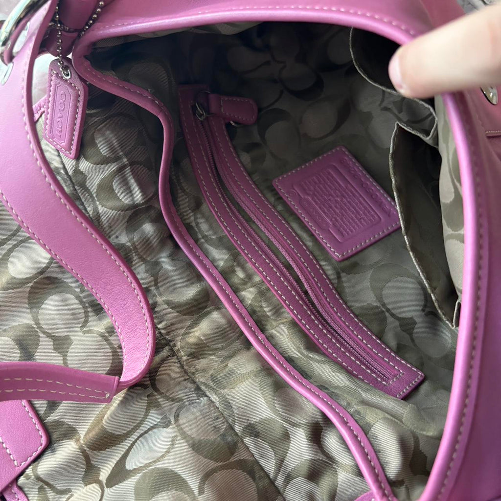 🌺🩷 Rare Hot Pink Coach Soho🌺🩷 🤎🌆