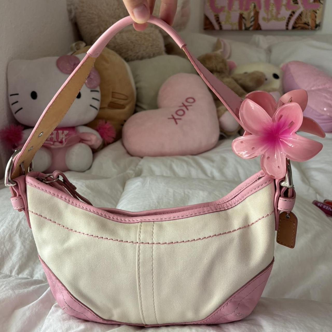 🌺🩷 Coach Y2K Mini Pink Soho Hobo Bag🫐🪻 🤎🌆