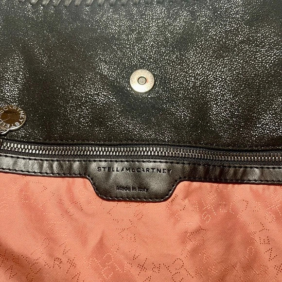 🌺🩷 Stella Mccartney Jumbo Falabella Tote Black🫐🪻 🤎🌆
