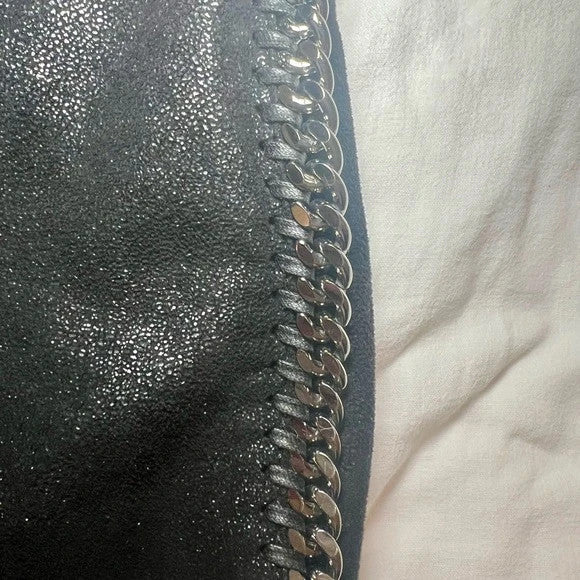 🌺🩷 Stella Mccartney Jumbo Falabella Tote Black🫐🪻 🤎🌆