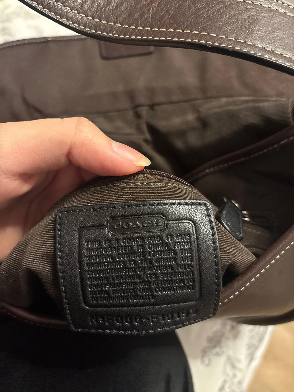 🌺🩷 Coach F10192 Medium Vintage Soho Top Flap Y2K Black Leather Shoulder Bag🤎🌆 🤎🌆