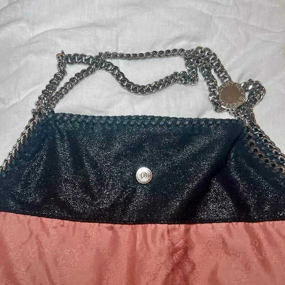 🌺🩷 Stella Mccartney Jumbo Falabella Tote Black🫐🪻 🤎🌆