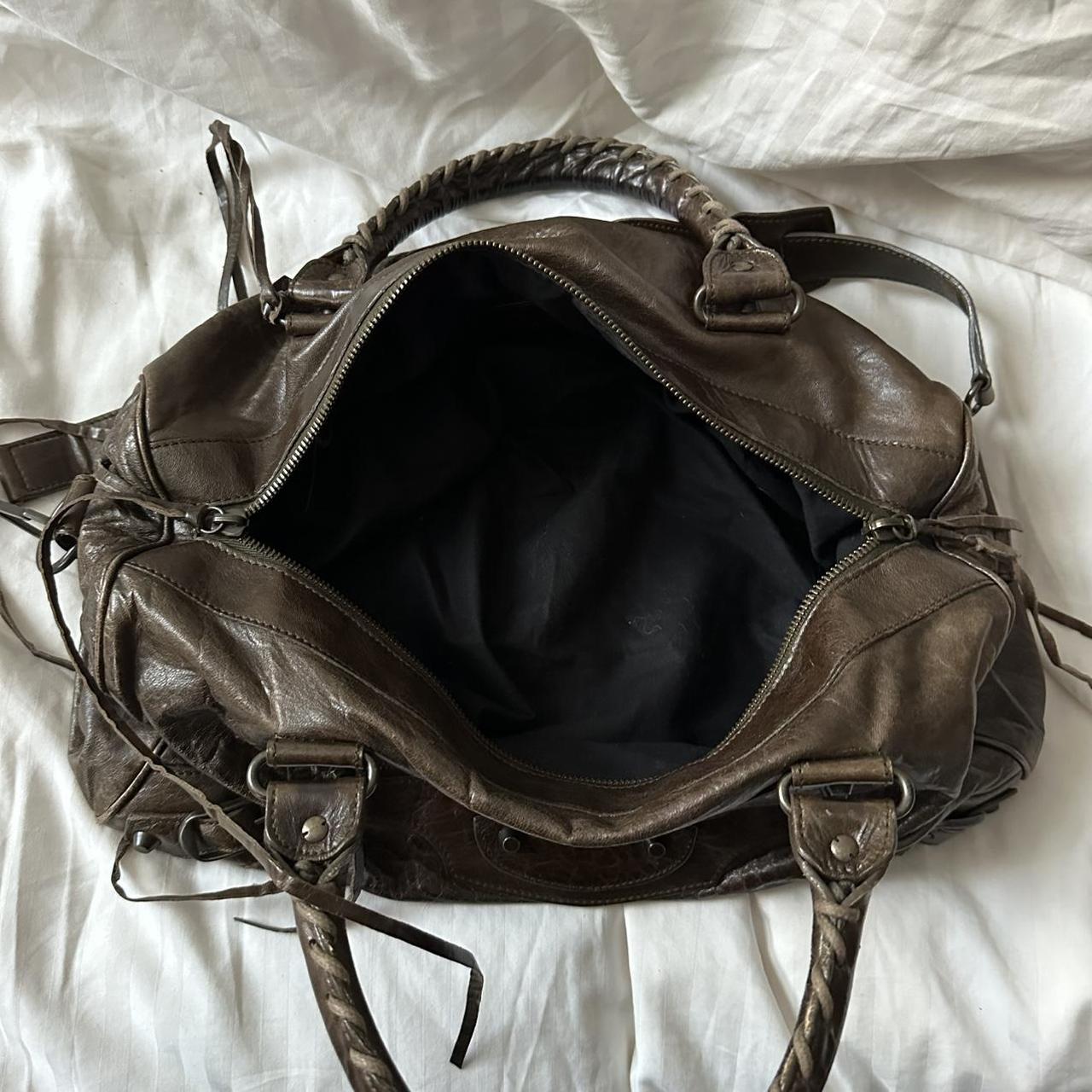 🌺🩷 🍇💜Preowned BROWN BALENCIAGA CITY BAG🍇💜 🤎🌆