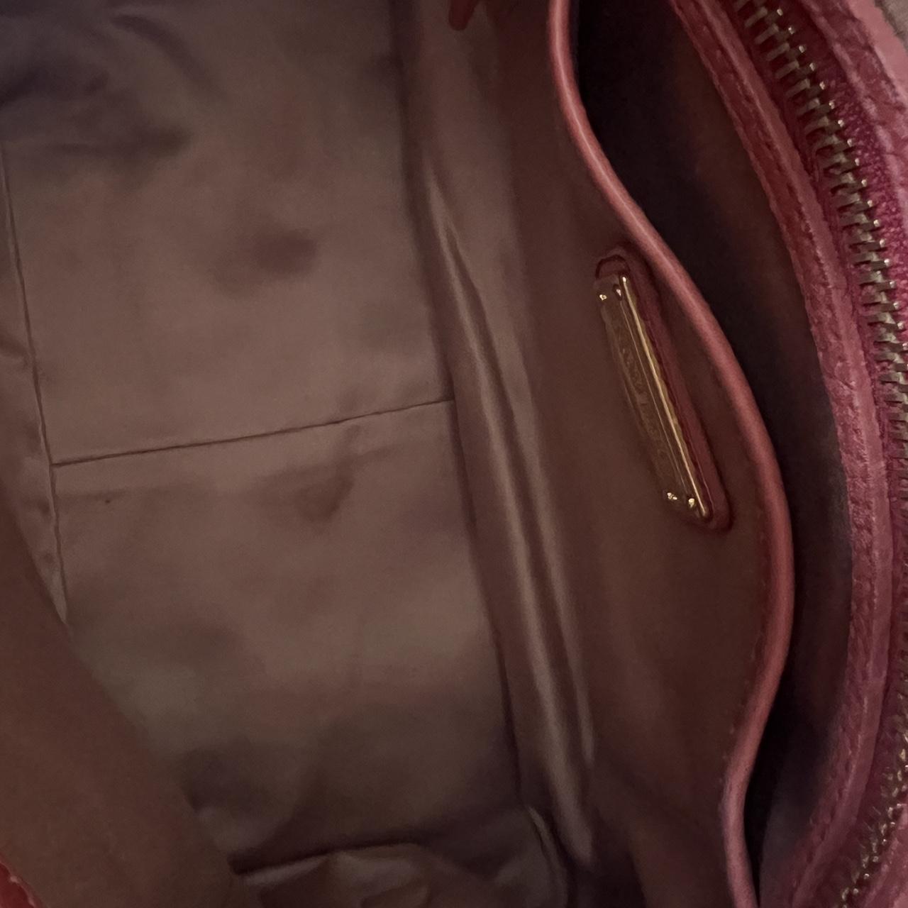 🌺🩷 Authentic Pink Miu Miu Vitello Lux Bow Bag With Gold Hardware🍒❤️‍🔥 🤎🌆