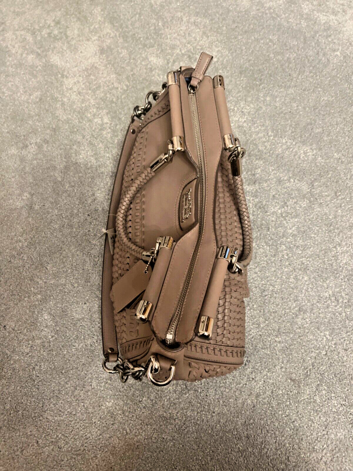 🌺🩷 Coach Handbag Madison Caroline Satchel🍎🔥 🤎🌆