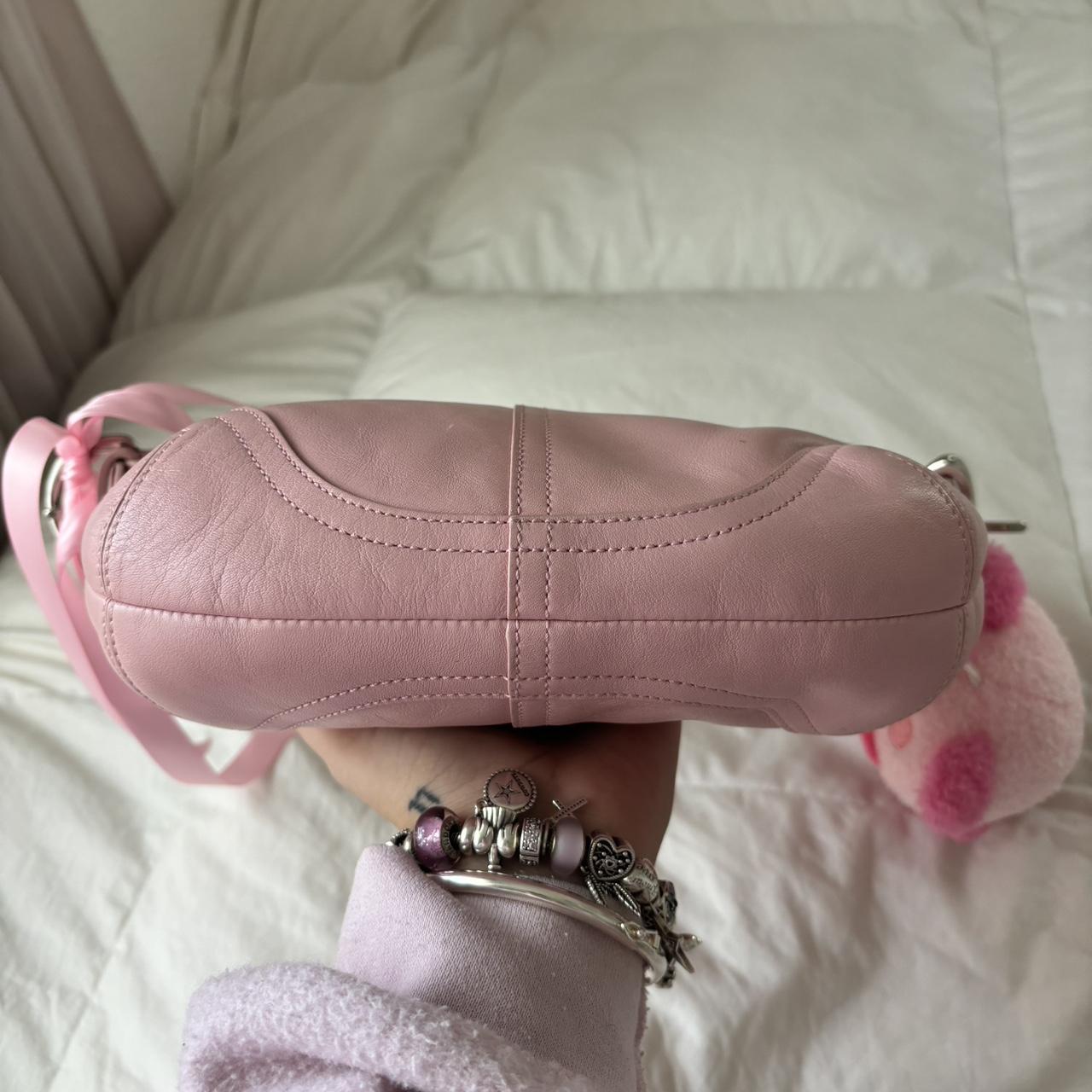 🌺🩷 Coach Baby Pink Mini Hobo🩶🏙️ 🤎🌆