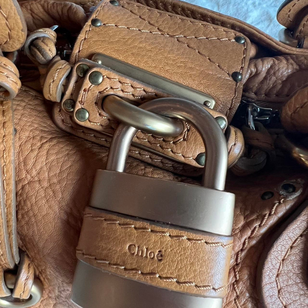 🌺🩷 2005 Orange Chloe Paddington Bag With Gold Hardware✨🔥 🤎🌆