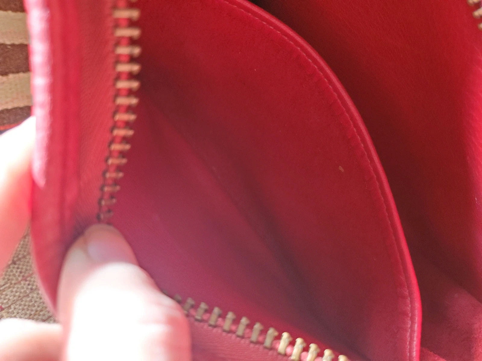 🌺🩷 Coach Vintage Janice In Berkeley Suede Red🌺🩷 🤎🌆