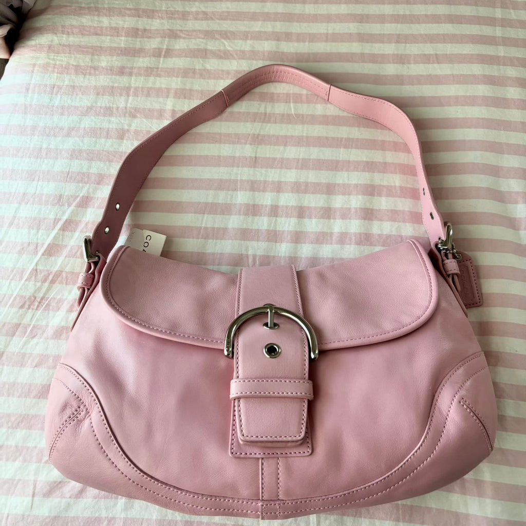 🌺🩷 Rare Nwt Coach Bag Pink Soho🌺🩷 🤎🌆