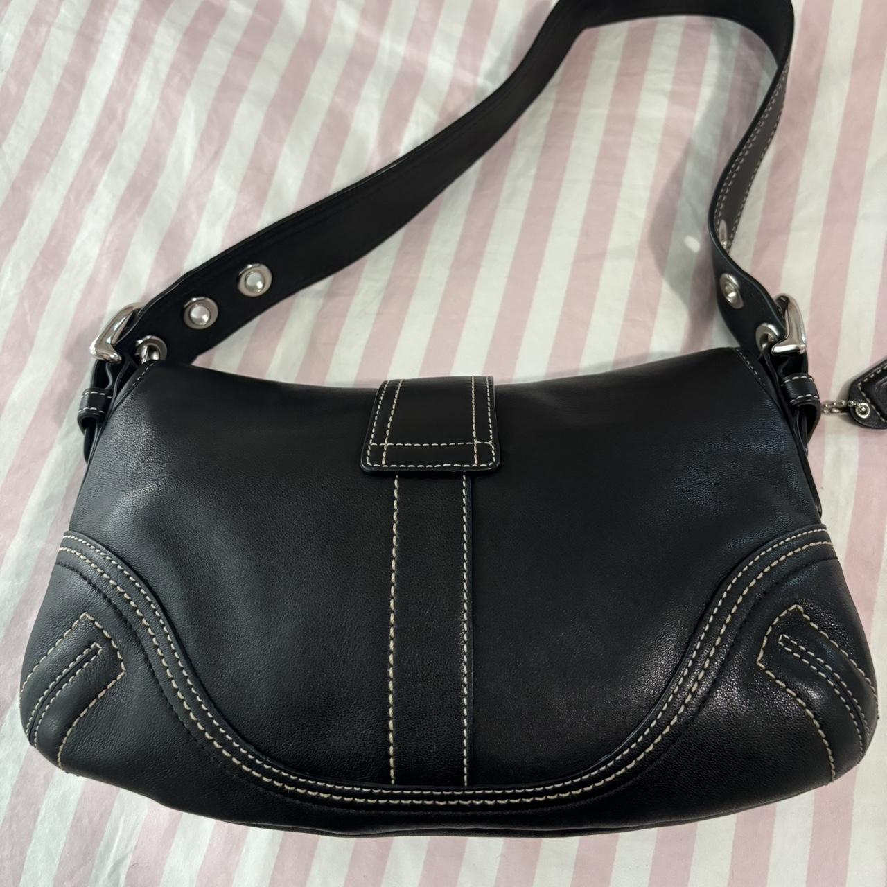 🌺🩷 Coach Black Mini Soho🖤🍫 🤎🌆