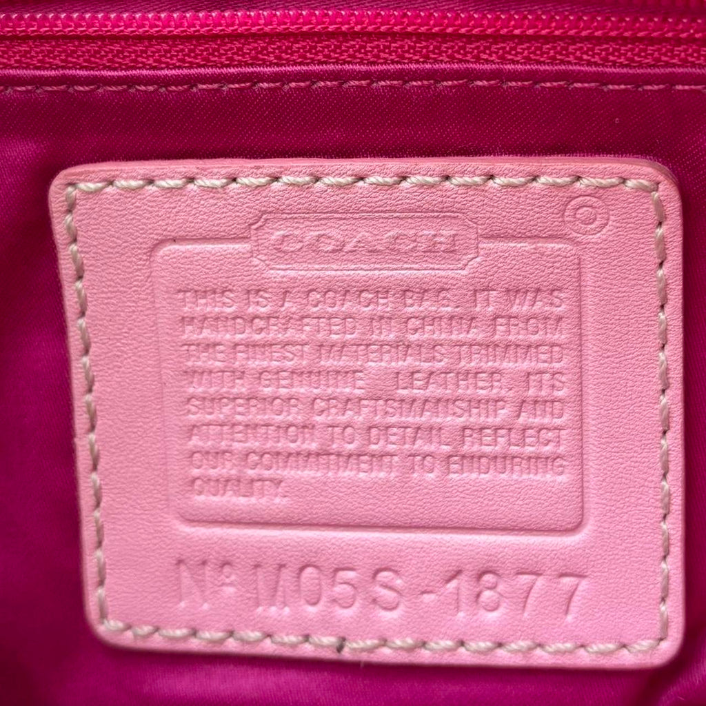 🌺🩷 Coach Y2K Mini Pink Soho Hobo Bag🫐🪻 🤎🌆