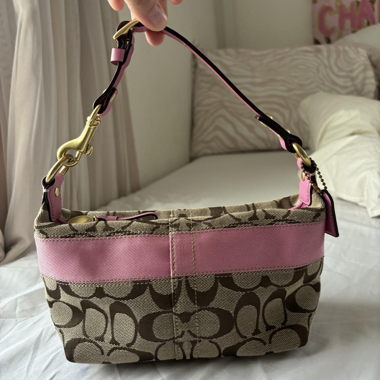 🌺🩷 Coach Pink Mini Demi🩷🍒 🤎🌆