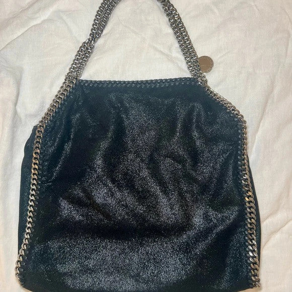 🌺🩷 Stella Mccartney Jumbo Falabella Tote Black🫐🪻 🤎🌆
