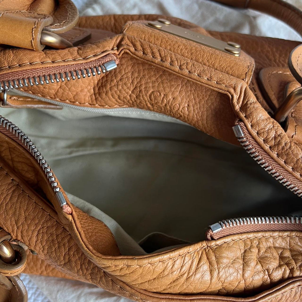 🌺🩷 2005 Orange Chloe Paddington Bag With Gold Hardware✨🔥 🤎🌆