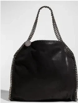 🌺🩷 Stella Mccartney Jumbo Falabella Tote Black🫐🪻 🤎🌆