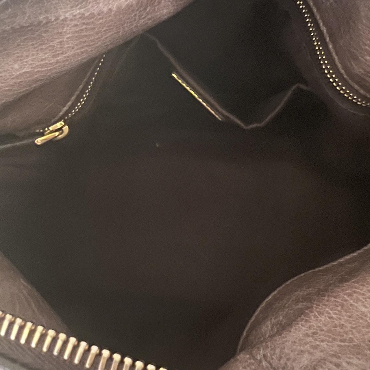 🌺🩷 Authentic Grey Looks A Bit Purple In Person Miu Miu Vitello Leather Bow Bag With Gold Hardware And Removable Strap🤎🌆 🤎🌆