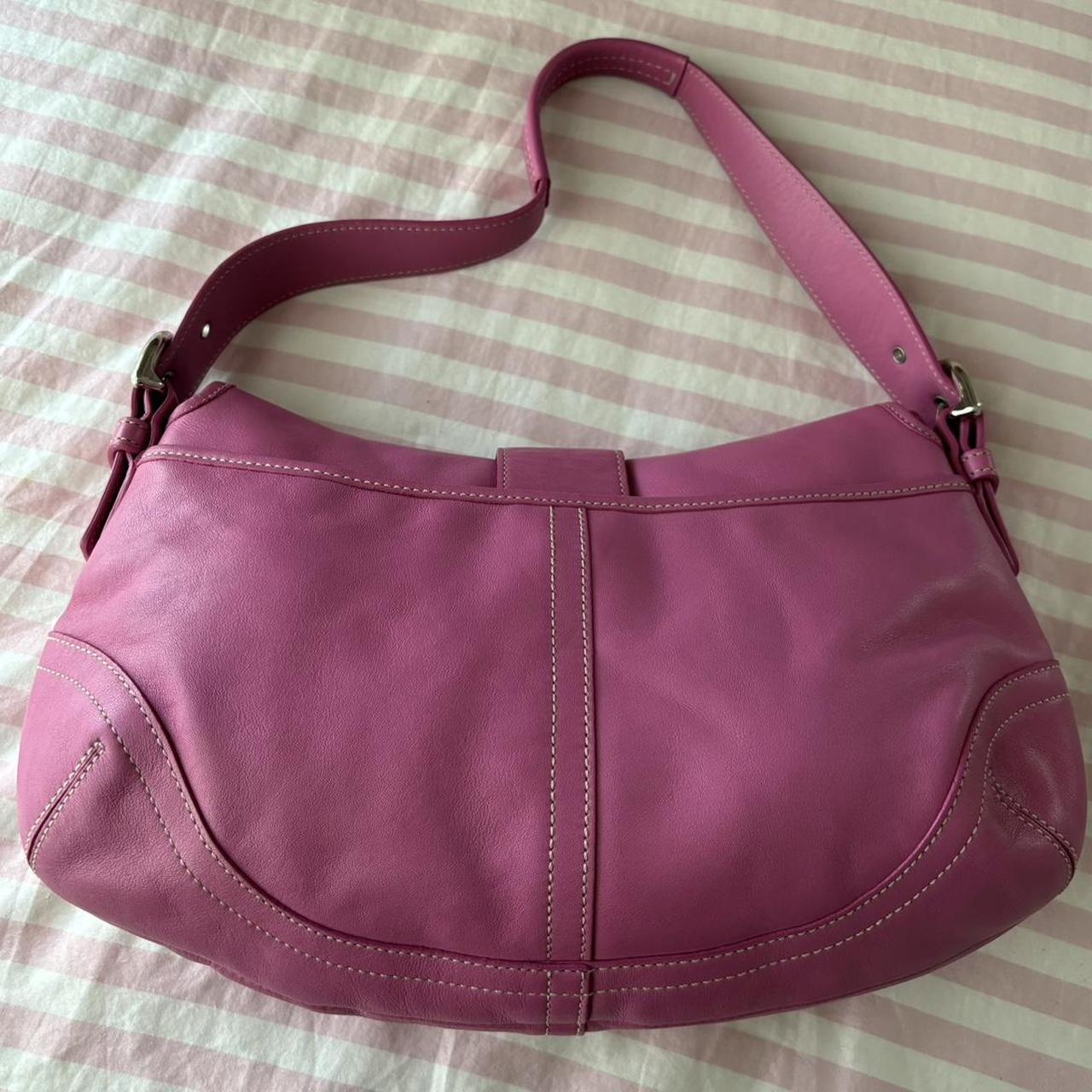 🌺🩷 Rare Hot Pink Coach Soho🌺🩷 🤎🌆