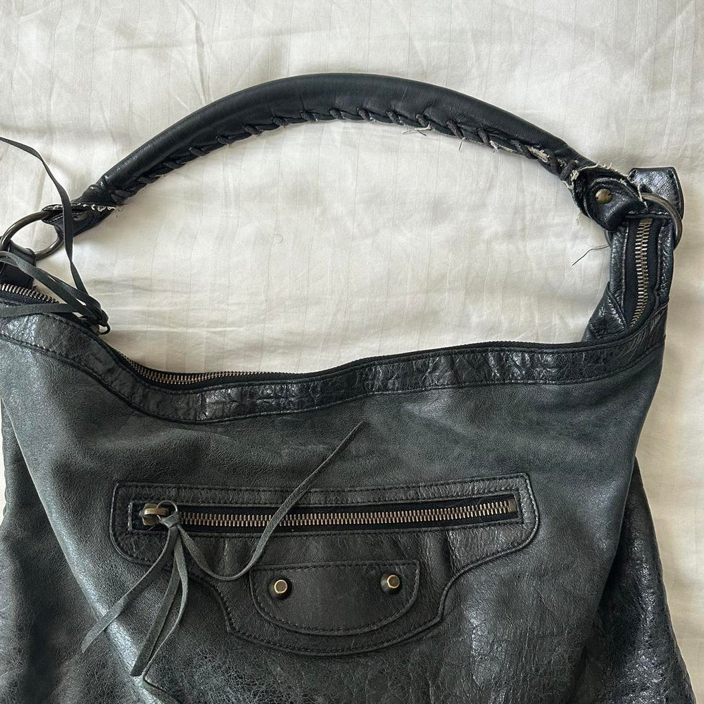 🌺🩷 Preowned 2007 BALENCIAGA COURIER XL BAG🍎🔥 🤎🌆