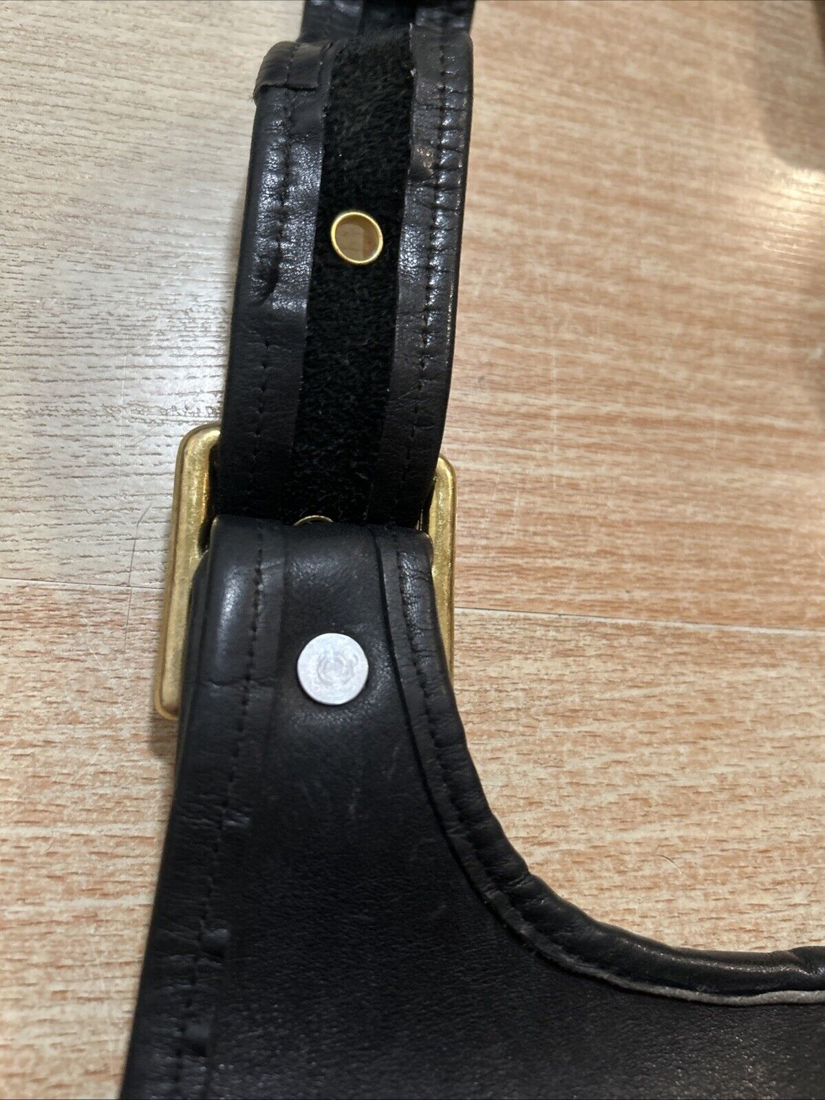 🌺🩷 Vintage Coach Cresent Saddle Bag Purse Bag New York Bonnie Cashin🖤🍫 🤎🌆