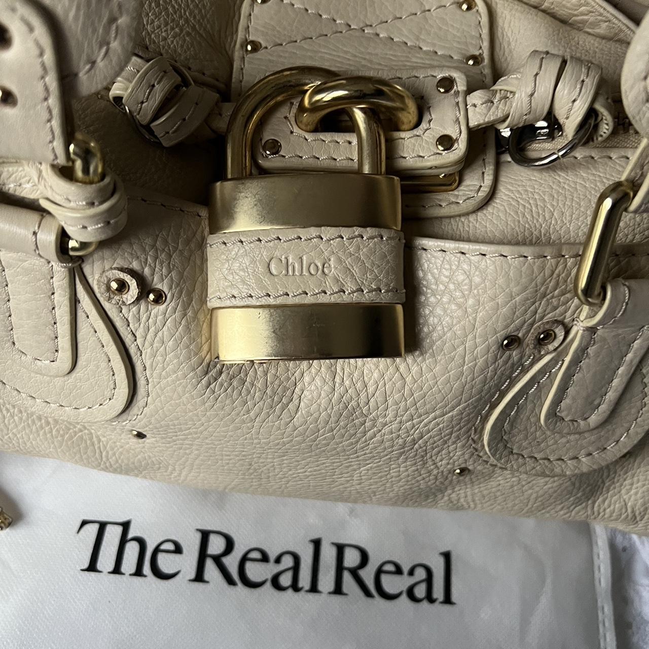 🌺🩷 Authentic Cream Chloe Paddington Bag With Gold Hardware✨🔥 🤎🌆