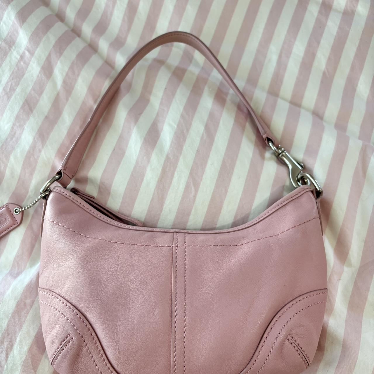 🌺🩷 Baby Pink Coach Hobo🤎🌆 🤎🌆