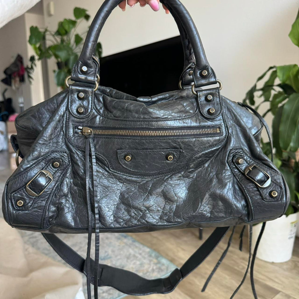 🌺🩷 🩷🍒Preowned Authentic balenciaga city twiggy bag🩷🍒 🤎🌆