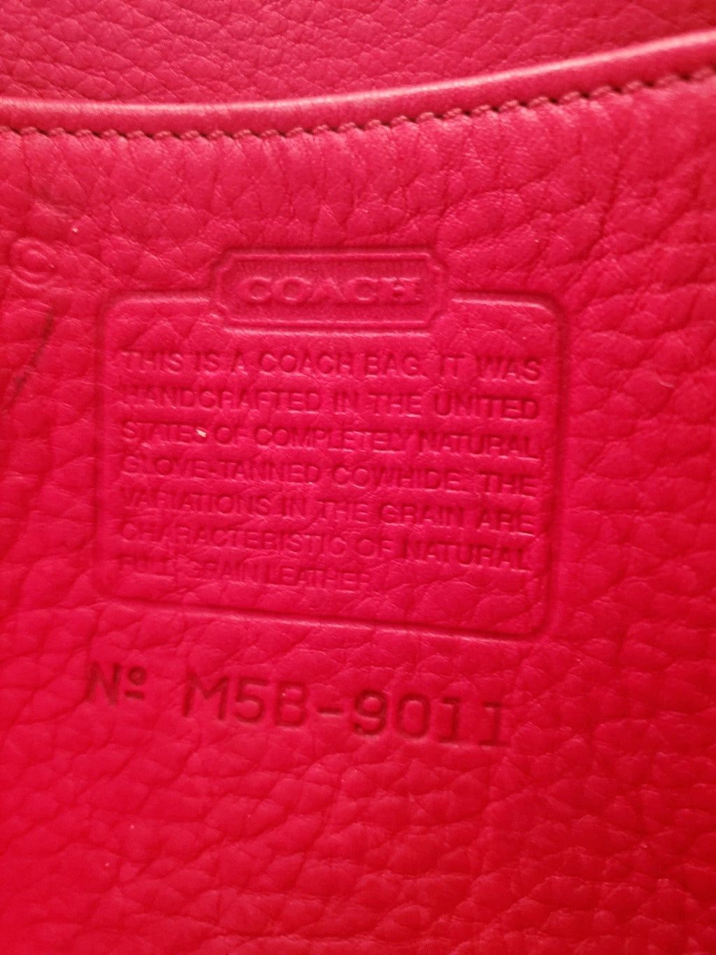 🌺🩷 Coach Vintage Janice In Berkeley Suede Red🌺🩷 🤎🌆