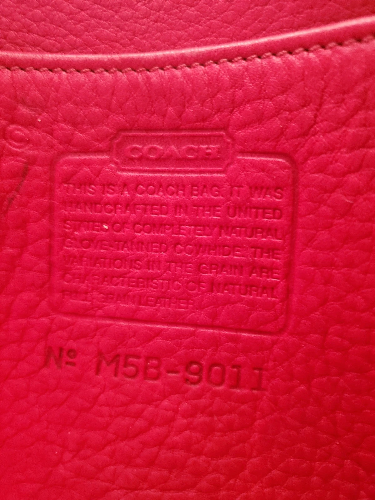 🌺🩷 Coach Vintage Janice In Berkeley Suede Red🌺🩷 🤎🌆