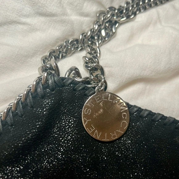 🌺🩷 Stella Mccartney Jumbo Falabella Tote Black🫐🪻 🤎🌆