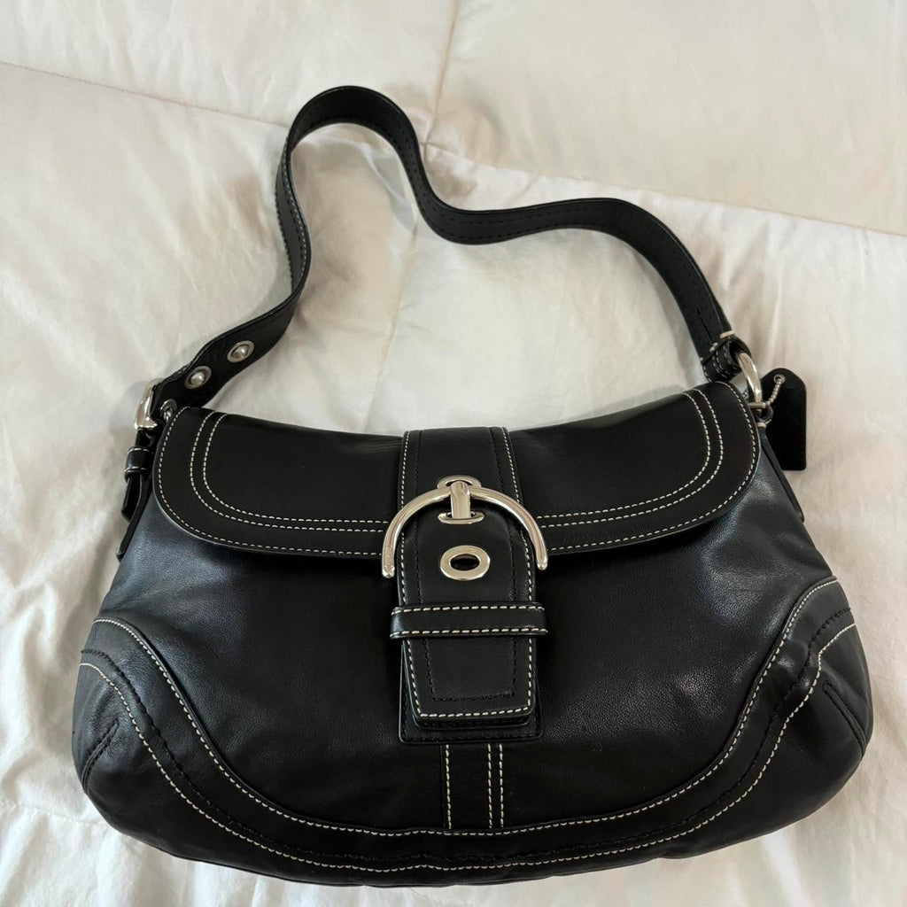 🌺🩷 Coach Soho Size Medium🖤🍫 🤎🌆