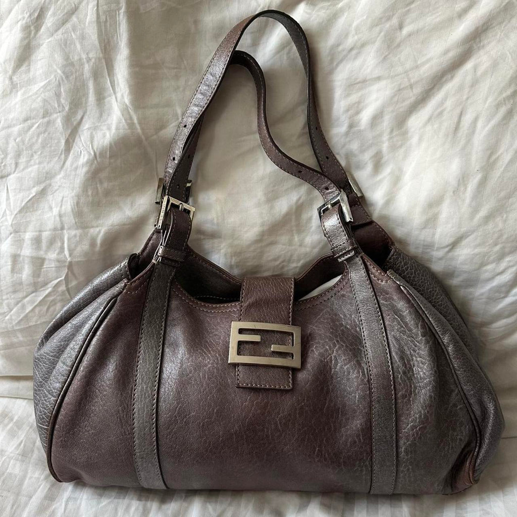 🌺🩷 🩷🍒Preowned VINTAGE FENDI HOBO BAG✨🔥 🤎🌆